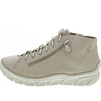 Rieker Damen Schnürstiefelette in Beige, Größe 40