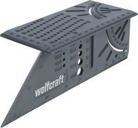 Wolfcraft 3D-Gehrungswinkel 45° und 90° als Streichmaß für paralle Linien