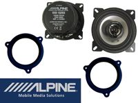 Alpine Lautsprecher System Set Tür vorn passend für BMW 1er E81 E87 E88 2004-2013