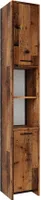 Vicco Badschrank Kiko, 30 x 190 cm, Eiche rustikal