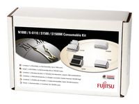 Fujitsu CON-3586-013A, Fujitsu, Scanner, fi-6110, N1800, ScanSnap S1500 Deluxe, ScanSnap S1500, ScanSnap S1500M, Verbrauchsmaterialienset, Mehrfarben, 100000 Scans