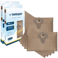 10x náhradné 20-litrové filtračné vrecká do vysávača Wessper pre vysávač Parkside PWD 30 A1