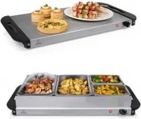 Ohřívač potravin Tristar Buffet 300 W 6,8 l nerezová ocel stříbrná