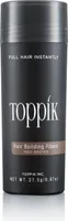 Toppik Powder Fibers Włókna Budujące Włosy Średni Brąz