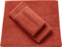Bio Frottier Badematten Orange 70x120 cm