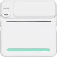 Tragbarer Thermodrucker im Taschenformat Drahtloser BT-Drucker Einfache Bedienung Support Fotonotizen Fehler Textnotizen Drucken Gruen