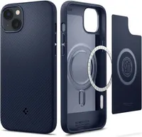 Spigen Hülle Mag Armor MagSafe iPhone 15 Blau