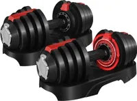 Verstellbare Hantel 12/16-In-1 Kurzhanteln 1,5 Bis 18 Kg/3 Bis 24 Kg/2 Bis 40 Kg Hantel Schnelleinstellung Gewichtsstufen Hanteln Für Zuhause & Fitnessstudio – Einstellbar-12,5 Kg-Paar