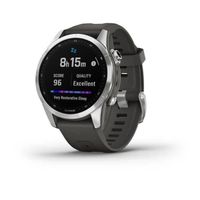 Garmin fenix 7S 3,05 cm (1,2 palca) MIP 42 mm digitálny 240 x 240 pixelov dotykový displej strieborný WLAN GPS (satelit)