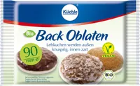 Küchle rundeBack Oblaten Ø90mm 26g - Makronen bleiben innen zart (1er Pack)