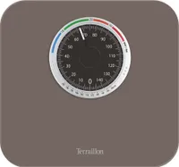 TERRAILLON Personenwaage Mechanisch Großes Ziffernblatt BMI Anzeige Max 28 00 Körperwaage