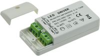 ChiliTec LED-Trafo CT-12E-V2, 0,5-12W 230V AC auf 12V=, eckig