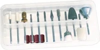 promed comfort Schleifkörper Bits, Bit Set, 16 Teile, Haut, Hornhaut + Nagel