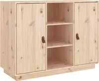 vidaXL Kredens 100x40x75 cm lite drewno sosnowe