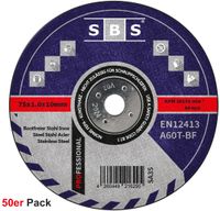 SBS® Trennscheiben | 75x1mm | 10 Stück