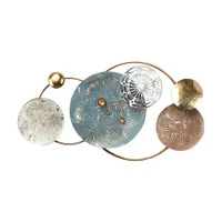 Kobolo Wanddeko Metallbild 3D - PASTELL - aus Metall in Pastellfarben - Wandkunst Wall Picture Deco Deko Wohnzimmer Einrichtung Home Wohnzimmer Büro