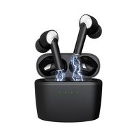 Bluetooth Kopfhörer, In Ear Kopfhörer Bluetooth 5.2 Kabellose Kopfhörer, ENC Noise Cancelling Wireless Earbuds, IPX5 Wasserdicht Ohrhörer, Schwarz