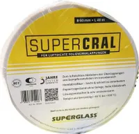 SUPERCRAL Klebeband gelb