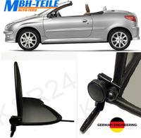 Windschott Peugeot 206 CC | 2000 - 2008 | Windabweiser Schwarz