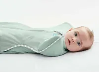 Love to Dream Baby-Schlafsack Swaddle Up Lite Stufe 1 S Olivengrün