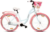 Goetze Style 28 Zoll Citybike, 3-Gang Shimano Nabenschaltung, Tiefeinstieg mit Rücktrittbremse, Damenfahrrad mit Korb