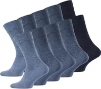 VCA® Business Socken 10 Paar 43-46 blau