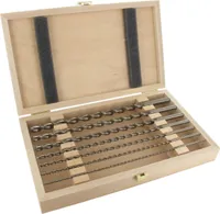 Famag Holzspiralbohrer Satz HSS-G lang 7-teilig