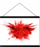 Magnetische Posterleisten 92,5 cm, Paar, MDF schwarz
