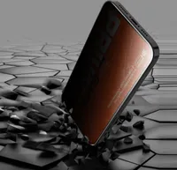 9H Härte, Anti-Spiegel, Sichtschutzfolie,Kratzfest, Touch Empfindlich, 2.5D Gebogen, Einfaches Anbringen - Kompatibel mit iPhone 16, 15, 14, 13, 12, 11, Pro, Pro Max und weitere Maximaler Schutz mit Privacy Panzer Schutz Glas für iPhone – IPhone 12 Mini / Single