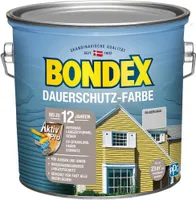 Bondex Dauerschutz-Holzfarbe 2,5 L silbergrau