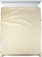 Narzuta na łóżko pikowana BONI 200X220 kremowa