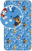 Prześcieradło L-S Kids Boutique Paw Patrol, 90 x 200 cm, na łóżko pojedyncze, 100% bawełna