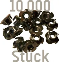 10.000 Einschlagmuttern für Klettergriffe