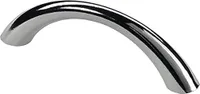 Hettich Möbelgriff Zinkdruckguss silber 10,0 x 79,0 x 23,0 mm - 1 Stück