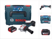 Bosch GWS 18V-10 SC Akku Winkelschleifer 18 V 125 mm Brushless + 1x Akku 5,0 Ah + L-Boxx - ohne Ladegerät