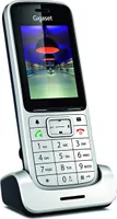 Gigaset SL450H Aluminium - Aluminium - Czarny - TFT - 6,1 cm (2,4 cala) - 240 x 320 pikseli - Aluminium