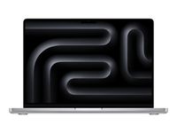 MacBook Pro (14') 2023 CTO (silber, M3 Pro 14-Core GPU, MacOS, Deutsch, 120 Hz Display, 1 TB SSD)