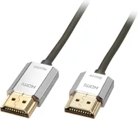 Lindy 41676 HDMI-Kabel 4,5 m HDMI Typ A (Standard) Schwarz, Gold, Silber