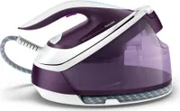 Philips PerfectCare Plus Dampfbügelstation, Keramikbügelsohle, 120 g/min, 6.5 bar, 2400 W, Violett (GC7933/30)