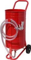Varan Motors - NESB-08 Mobiler Sandstrahler auf Rädern 50kg - 40L + Spritzpistole und Düse
