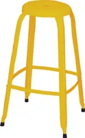Iron | Hocker 74 cm aus Eisengelb