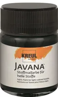 KREUL Javana barva na světlé tkaniny černá 50 ml