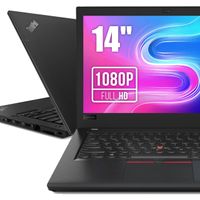 Laptop Lenovo ThinkPad A485 Ryzen 5 PRO 2500U 16/256GB SSD Win10 Klasa A-