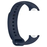 Silikon Armband Für Xiaomi Smart Band 8 Ersatz Strap Sport Tracker Uhrenarmband Dunkelblau