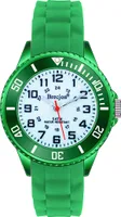 Brecjon Lernuhr Armbanduhr Jungen Mädchen wasserdicht Silikonuhr grün 2302