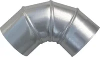 Koleno pozinkované 100/90