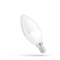 Spectrum LED Leuchtmittel Kerze 8W E14 matt 650lm 840 Neutralweiß 4000K