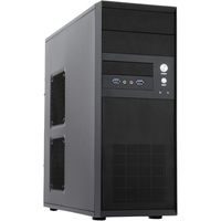 Chieftec CQ-01B-U3-OP - Midi-Tower - PC - Schwarz - ATX,Micro ATX - Heimbüro - Oben