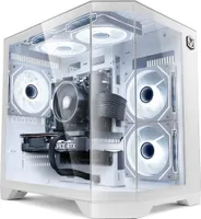 Vibox Gaming PC - AMD Ryzen 5 5500 4,2GHz - RTX 4060 16GB - 32GB RAM - 1TB NVMe SSD - Windows 11 - WLAN - Weiß