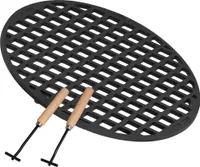 BBQ-Toro Gusseisen Grillrost Ø 54 cm, für Ø 57 cm Kugelgrill, bereits eingebrannt - preseasoned